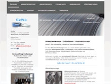 Tablet Screenshot of gewa-vertrieb.at